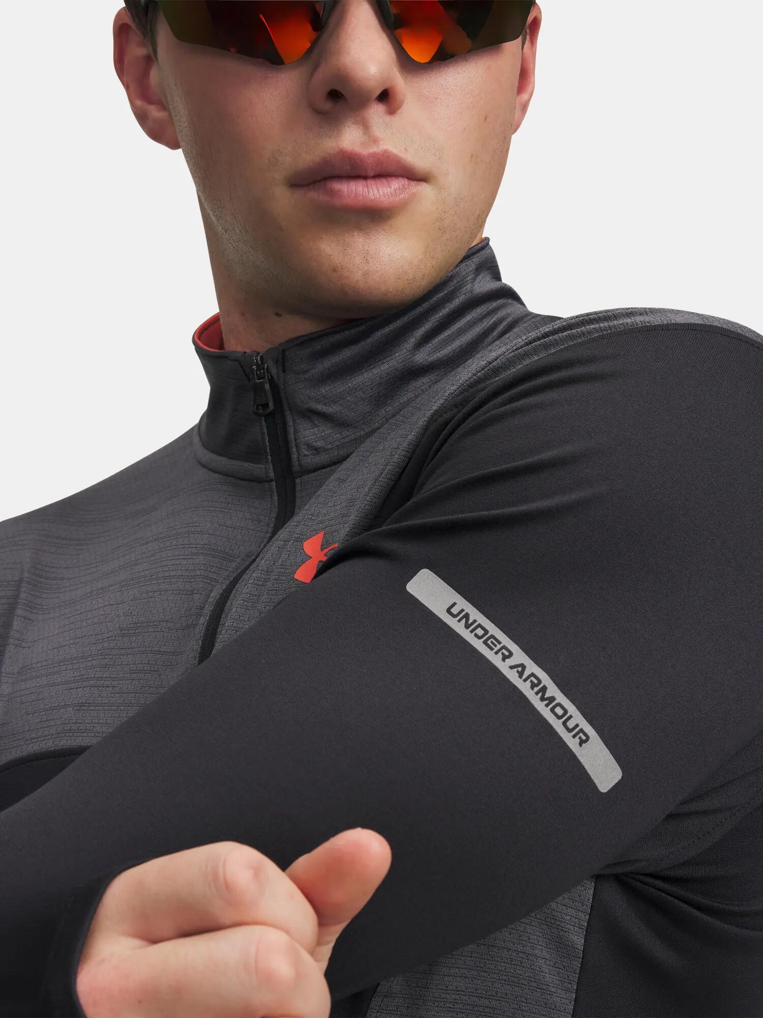 Férfi póló Under Armour UA Tech Utility 1/4 Zip-BLK 3/3