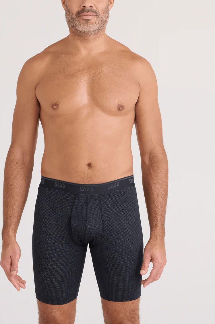Boxer Saxx Quest Quick-Dry Mesh Long Noir Homme 2/4