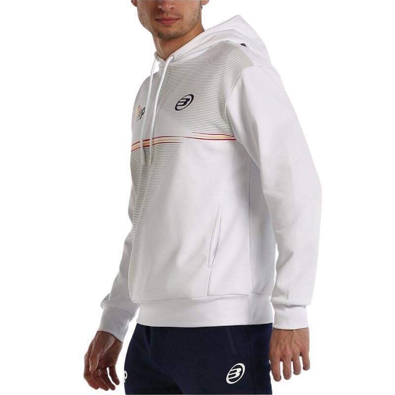 Sudadera Bullpadel FEP Forca Blanco 2/5