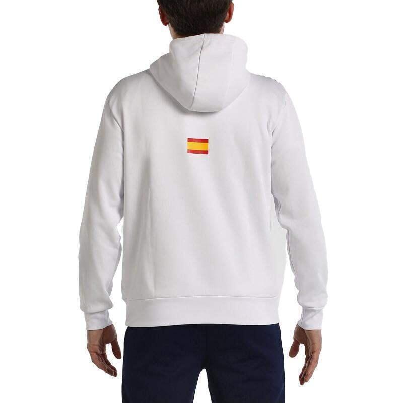 Sudadera Bullpadel FEP Forca Blanco 4/5