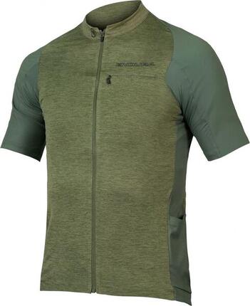 Maillot Manches Courtes Endura GV500 Reiver Jaune