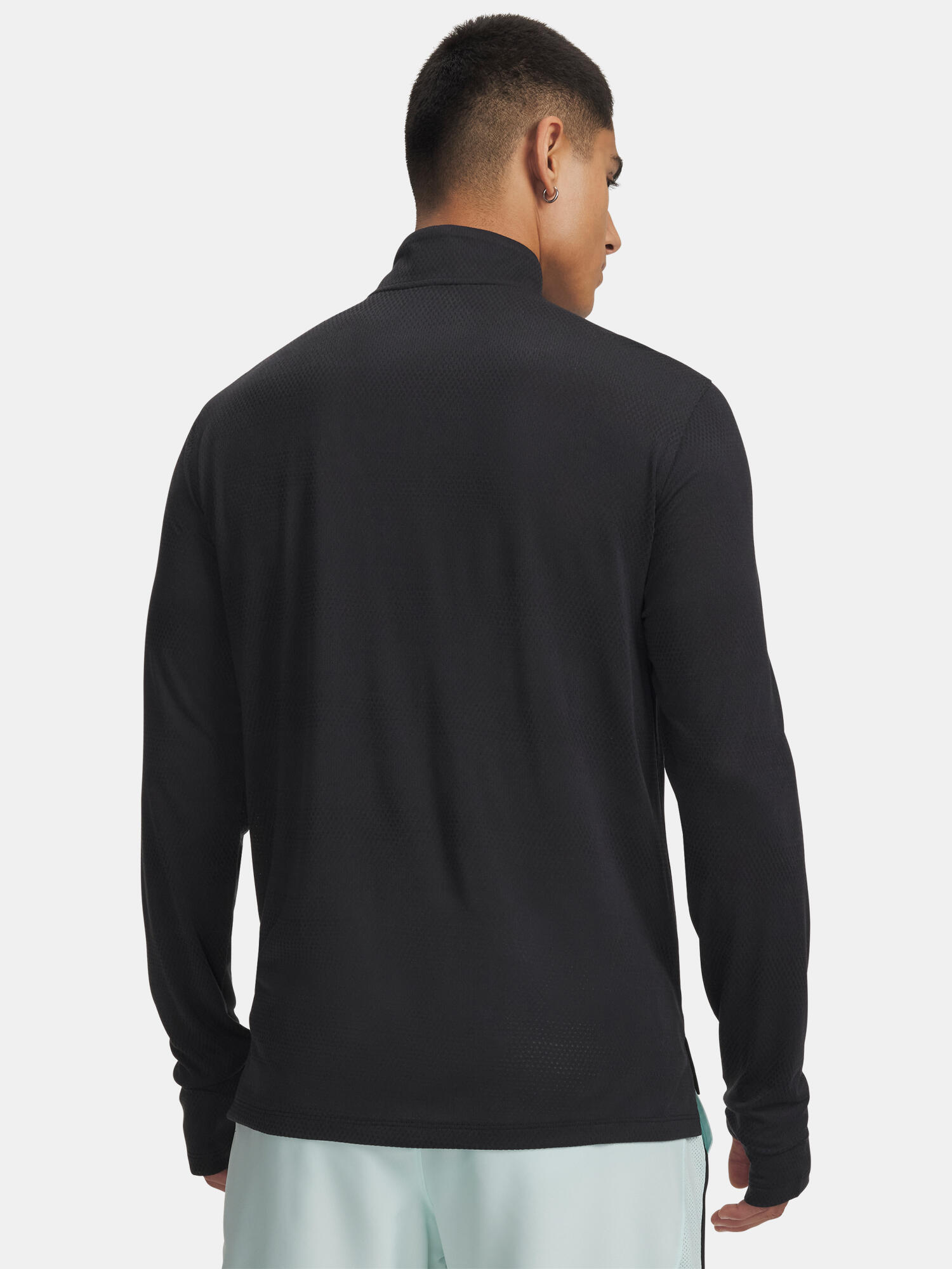 Bluza męska treningowa Under Armour UA Velociti 1/4 ZIP do biegania czarny  3XL 2/3