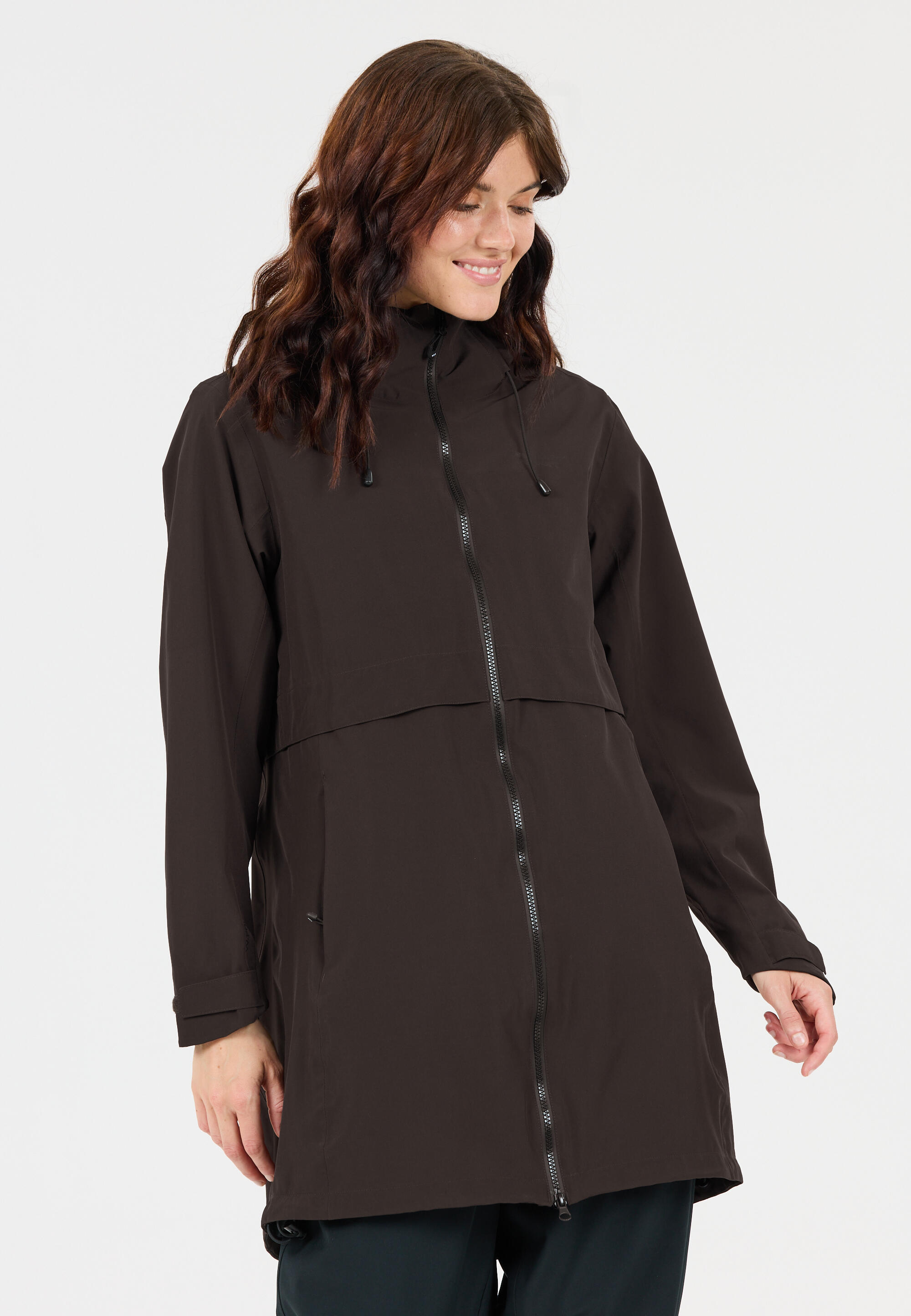 Lange Kapuzenjacke Damen Weather Report Dayton AWG W-PRO 15000 3/5