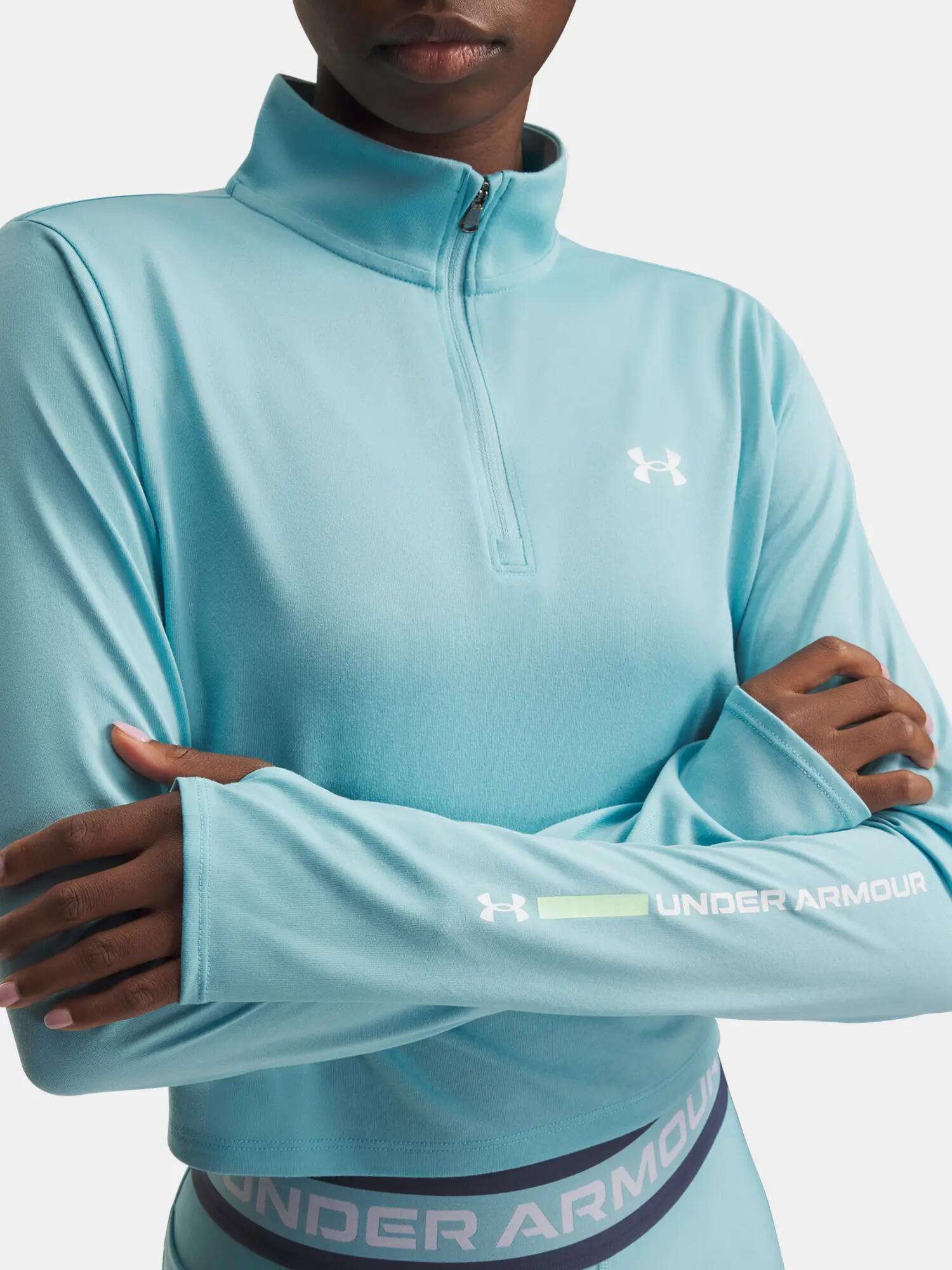 Női póló Under Armour Tech Branded 1/2 Zip 3/3