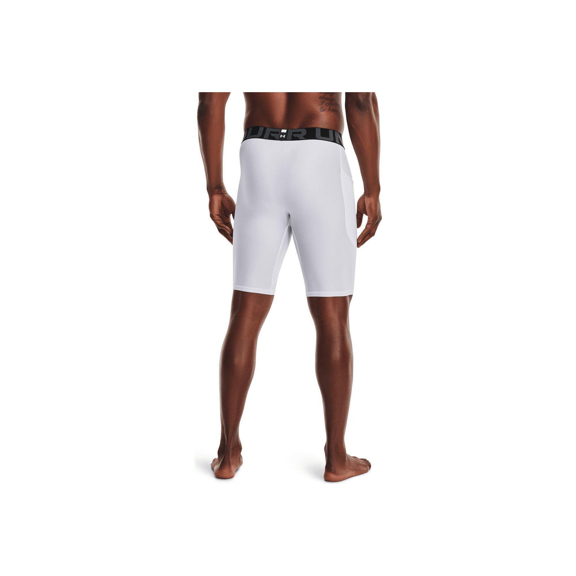 Men's Shorts Under Armour Hg Armour Lng Shorts White White