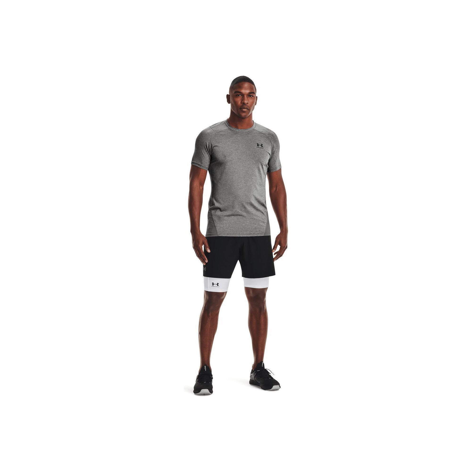 Men's Shorts Under Armour Hg Armour Lng Shorts White White