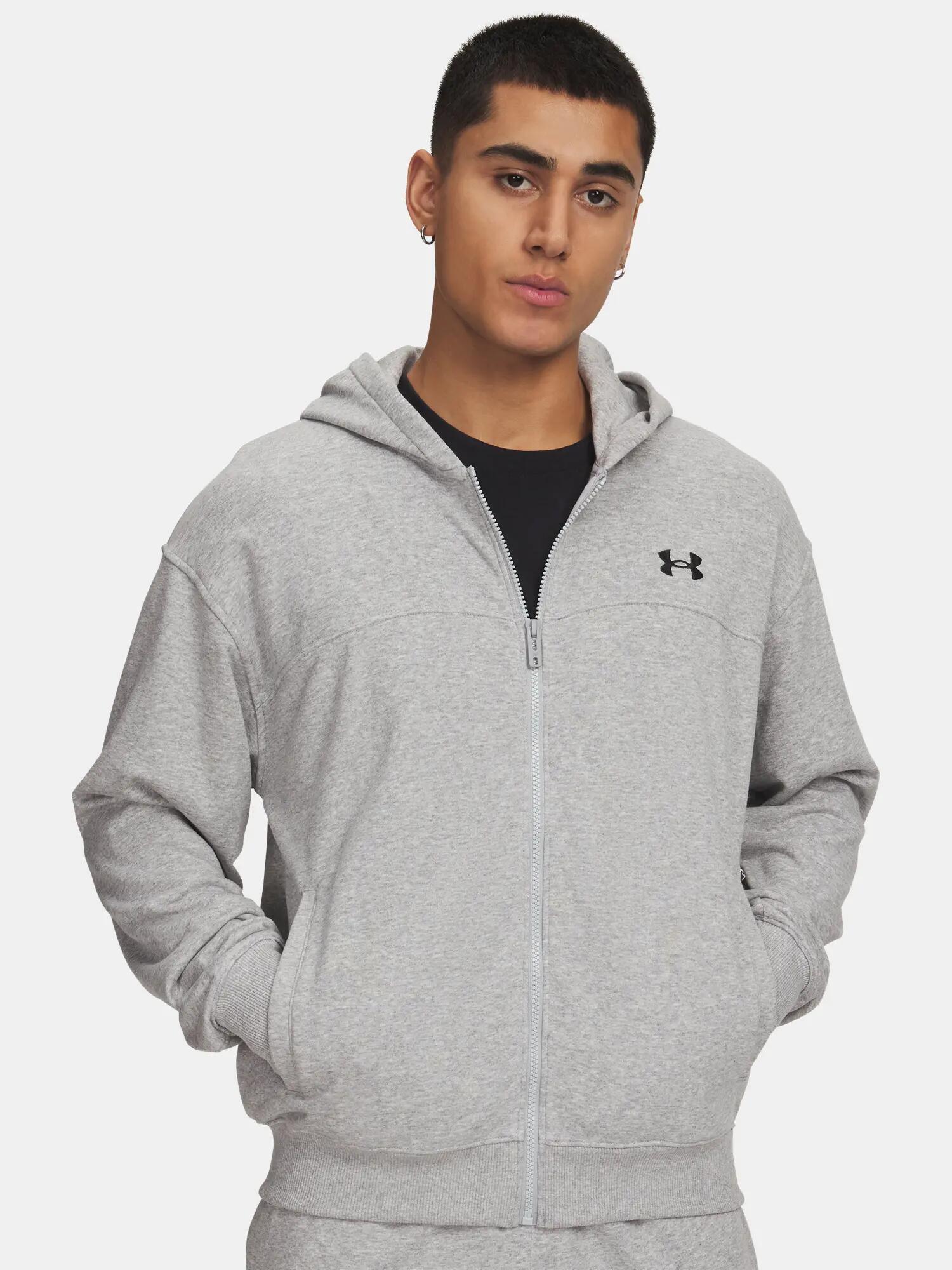 Férfi pulóver Under Armour UA Rival LW FZ-GRY 1/3