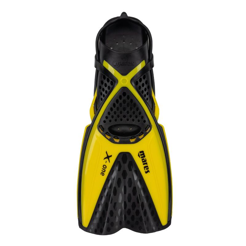 Set snorkeling Mares AQ - X-ONE MAREA, Galben, M-L