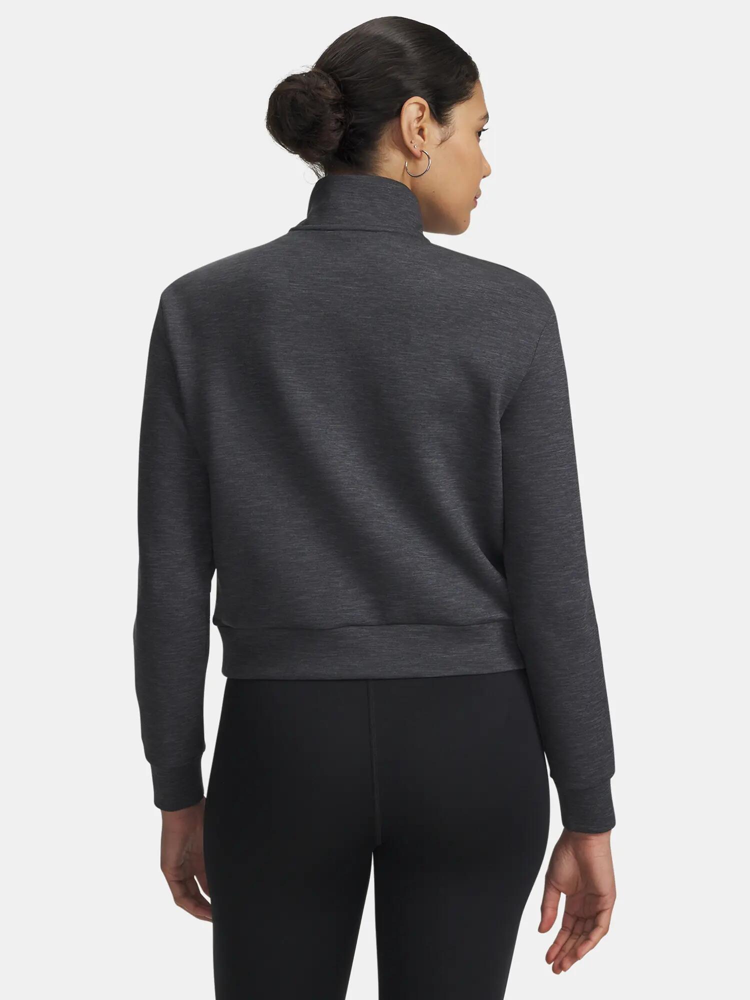 Női pulóver Under Armour UA Drive Midlayer Pullover-BLK 2/3