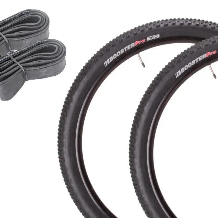 MTB folding tyre set KENDA Booster Pro 26 inch 2.25 + 2 tubes AV