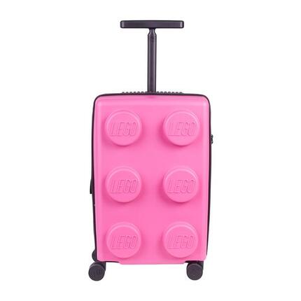 Valise Trolley LEGO Brick 2X3 Extensible 20" Rose