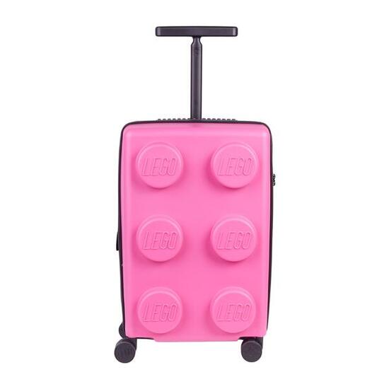 Valise Trolley LEGO Brick 2X3 Extensible 20" Rose