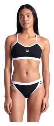 Arena Icons Uni Bikini Schwarz/Weiß Damen