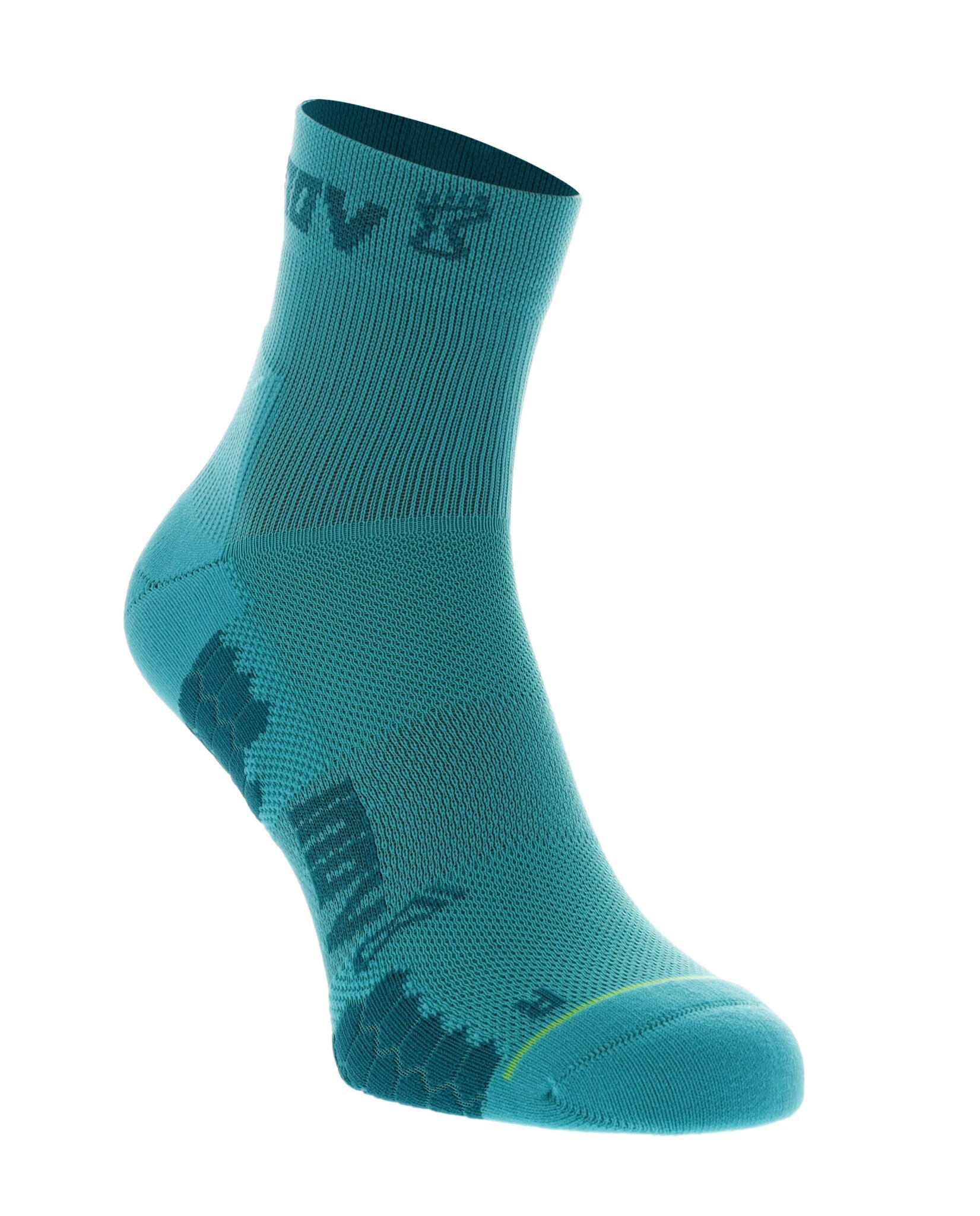 Trailfly Sock Mid - Teal / Purple 3/7