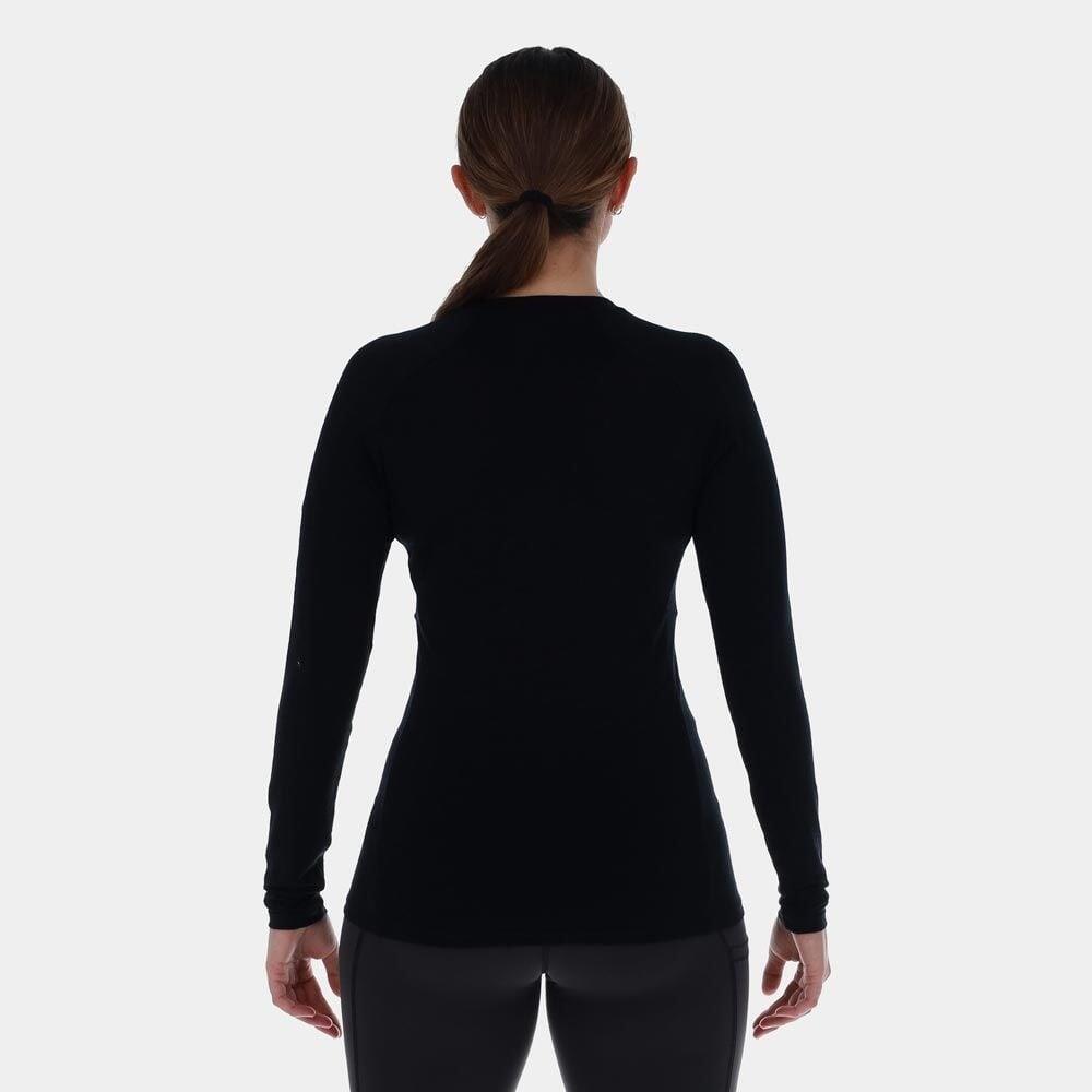 Merino Long Sleeve T-Shirt - Femme - Black 3/7