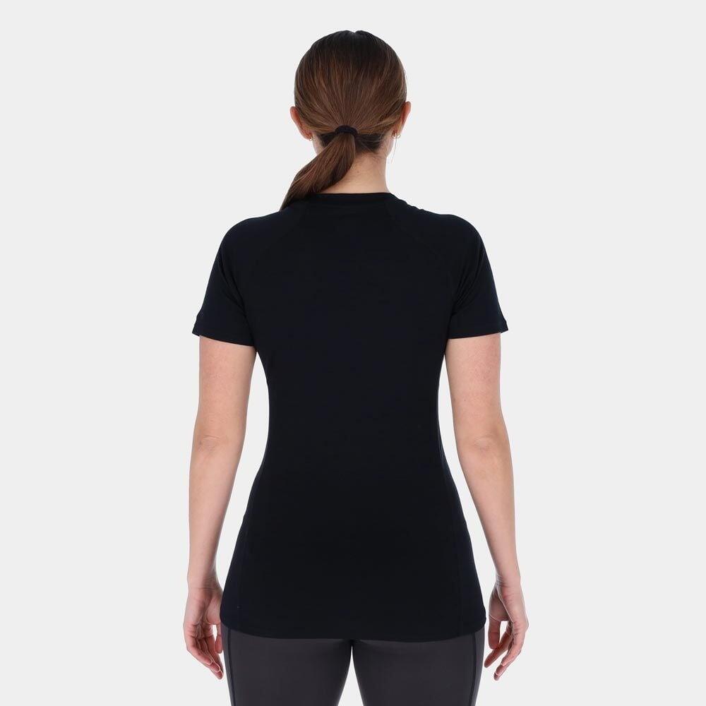 Merino Short Sleeve T-Shirt - Femme - Black 3/7