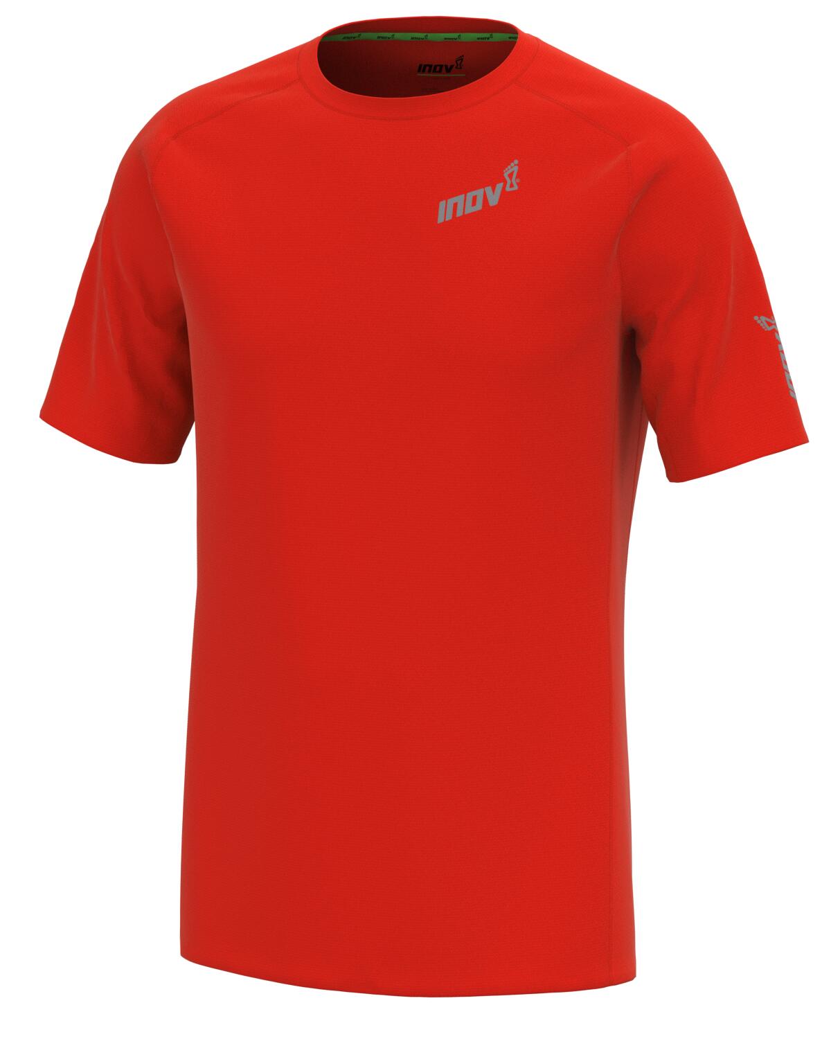 Inov-8 Base Elite SS Tee, Mannen, Running, T-shirt, rood 4/6