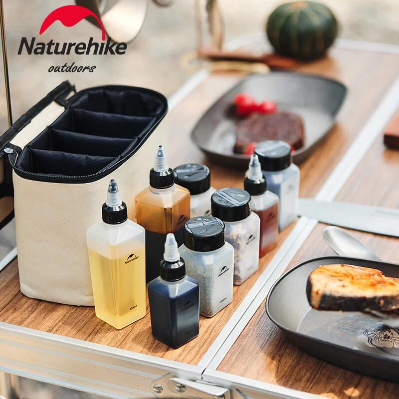 Naturehike portable seasoning bottle set 8in1 3/7