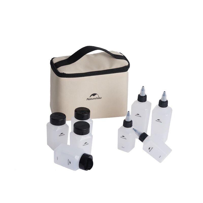 Naturehike portable seasoning bottle set 8in1 2/7