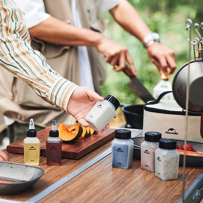 Naturehike portable seasoning bottle set 8in1 6/7