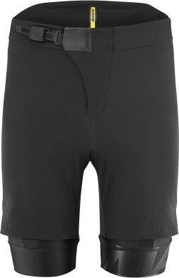 Mavic crosstrail padded 2 in 1 short zwart