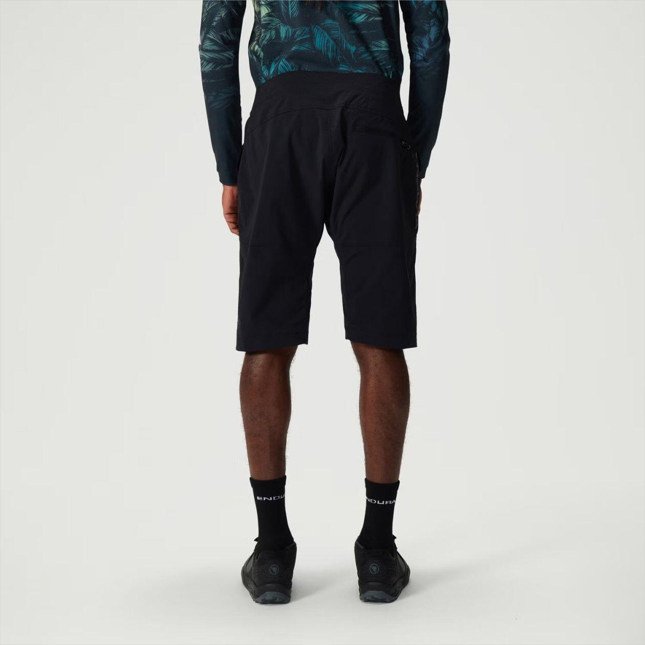 Pantaloncini Endura Hummvee Lite Skin Nero 3/5