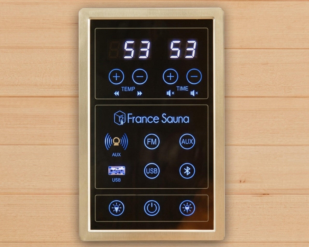 Poolstar Sense sauna de infrarrojos 2 personas madera Dual Healthy 2/5