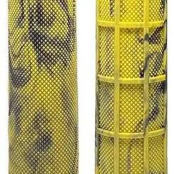 All Mountain Style AMS Berm Grips Yellow Camo