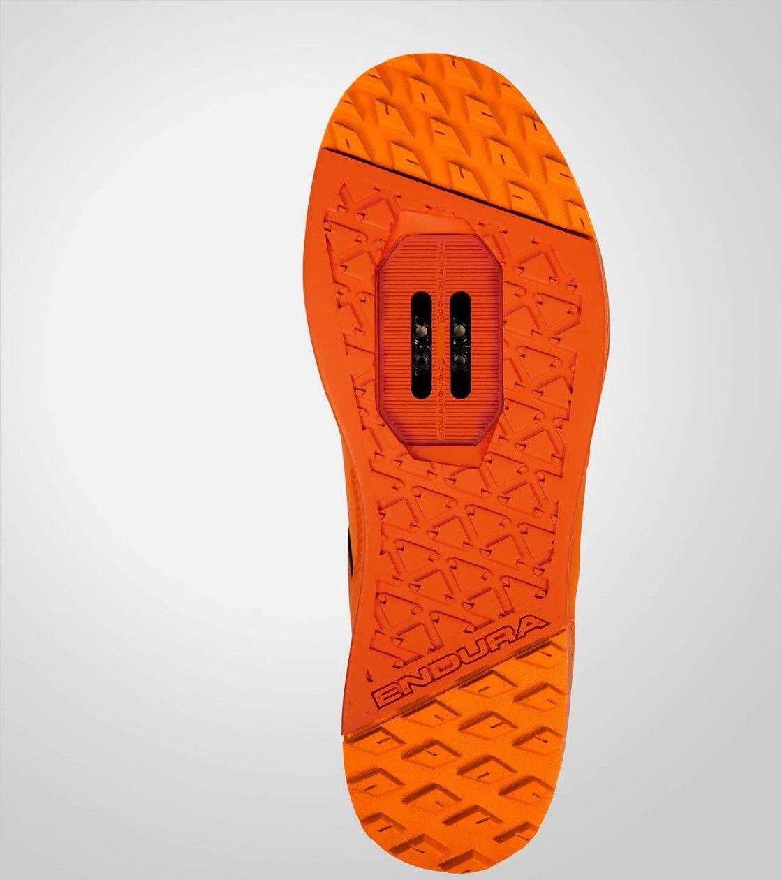Endura Mt500 Burner Clipless Waterproof Shoe Harvest 3/5