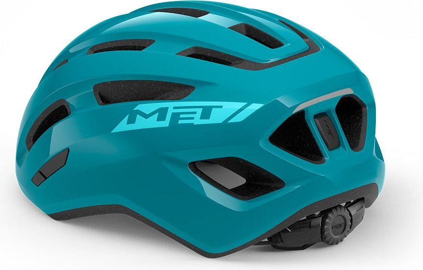 Met Miles Bright Turquoise Helmet 3/4