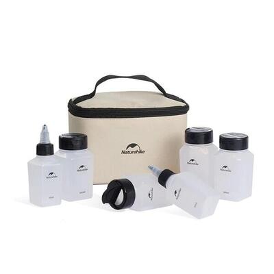 Naturehike portable seasoning bottle set 6in1