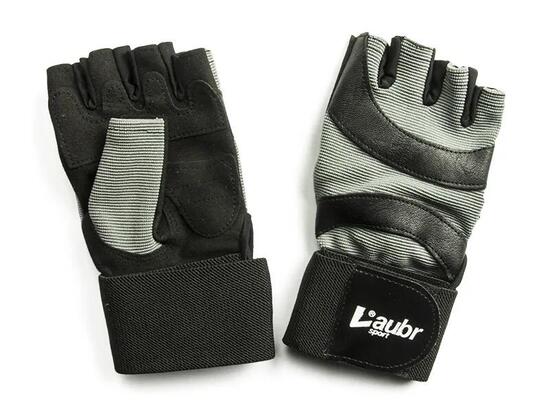 Gants de fitness Laubr Sport gris