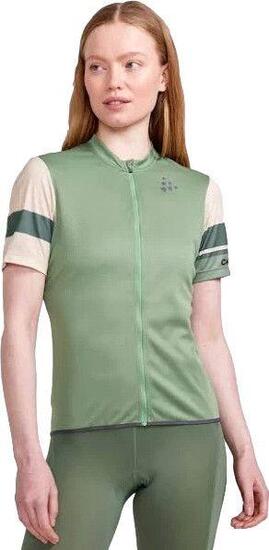 Maglia a manica corta Craft Core Endur donna Verde Beige