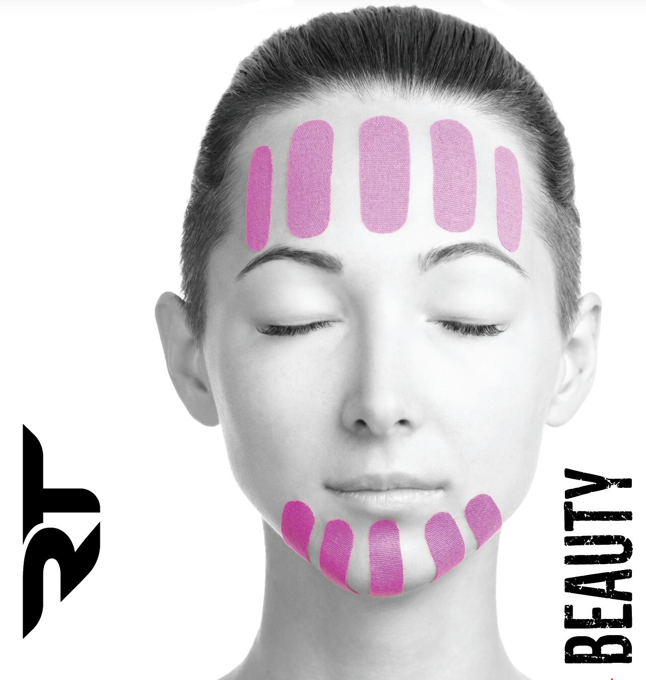 Profesjonalna taśma do kinesiology tapingu marki REA TAPE BEAUTY 2/4