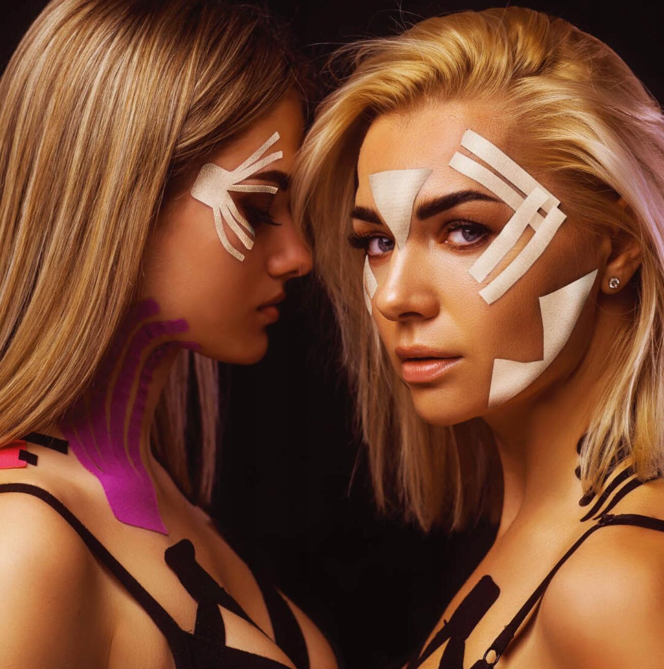 Profesjonalna taśma do kinesiology tapingu marki REA TAPE BEAUTY 4/4