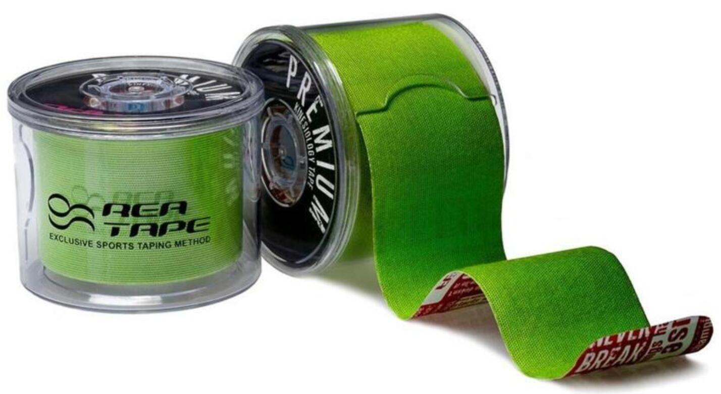 Profesjonalna taśma do kinesiology tapingu REA TAPE PREMIUM 2/4