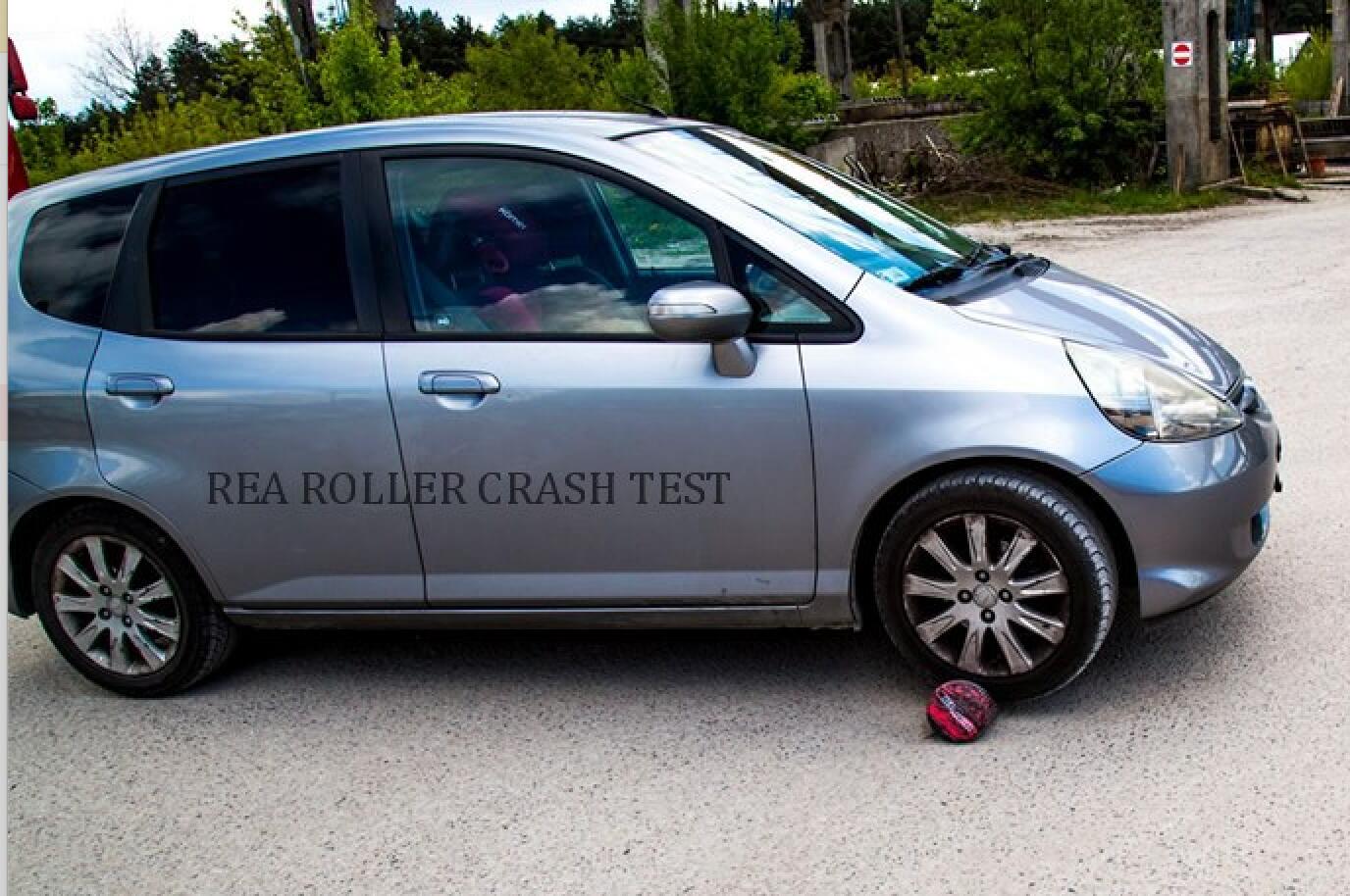 Wałek do masażu i ćwiczeń REA SNAKE ROLLER, pianka EVA, z wypustkami 2/4