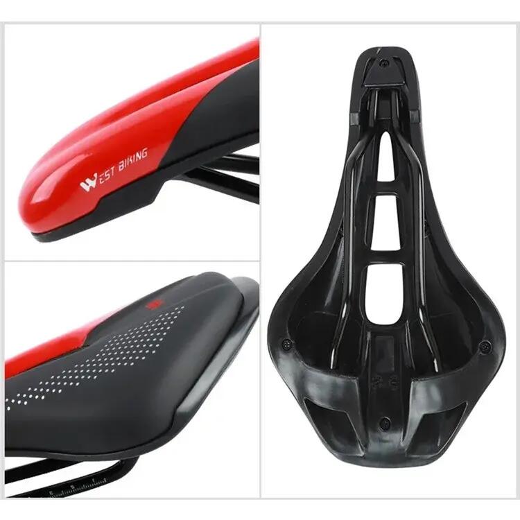 Sa biciclete de oras moale, ventilat negru/albastru