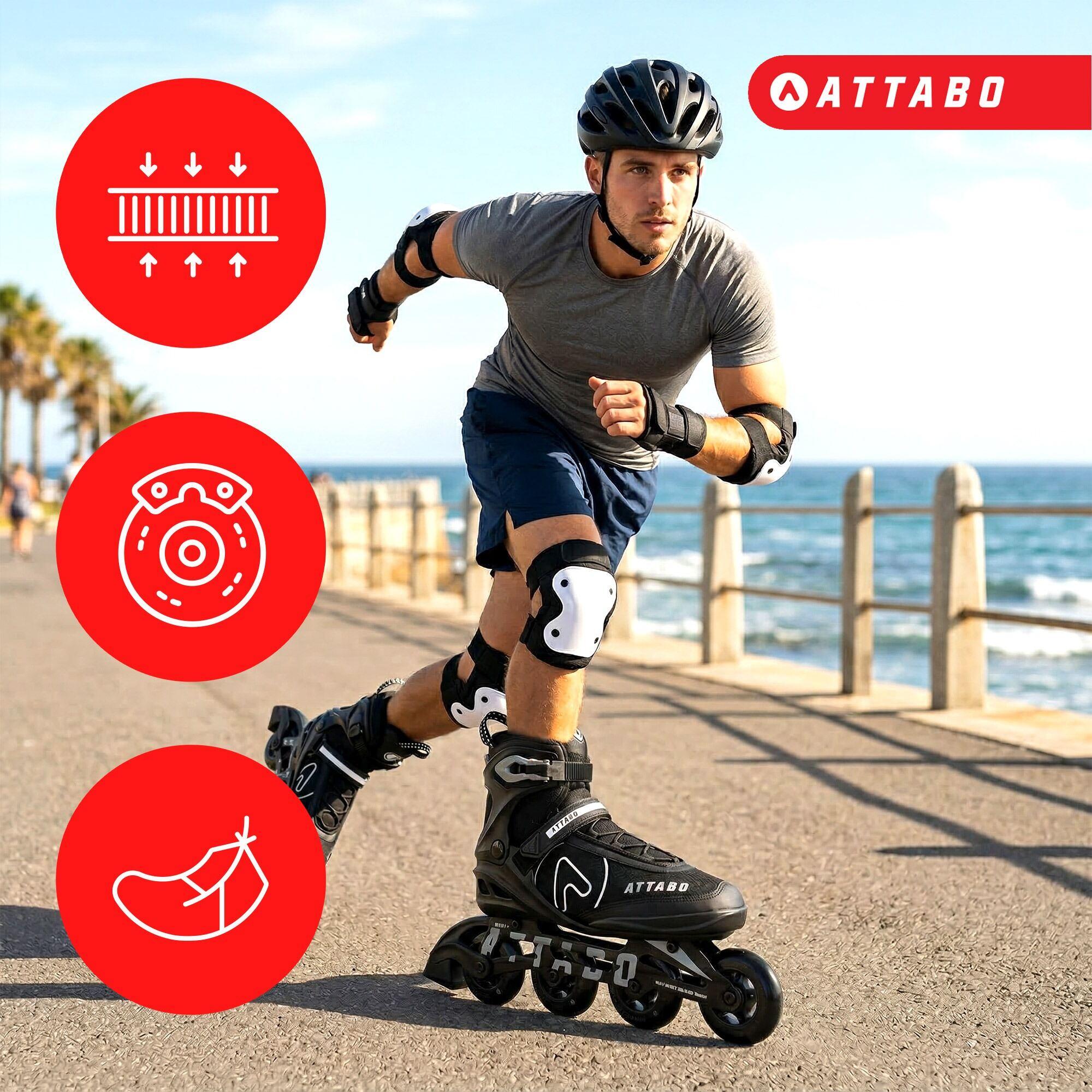 Patins masculinos ATTABO Bricker fitness 3/7