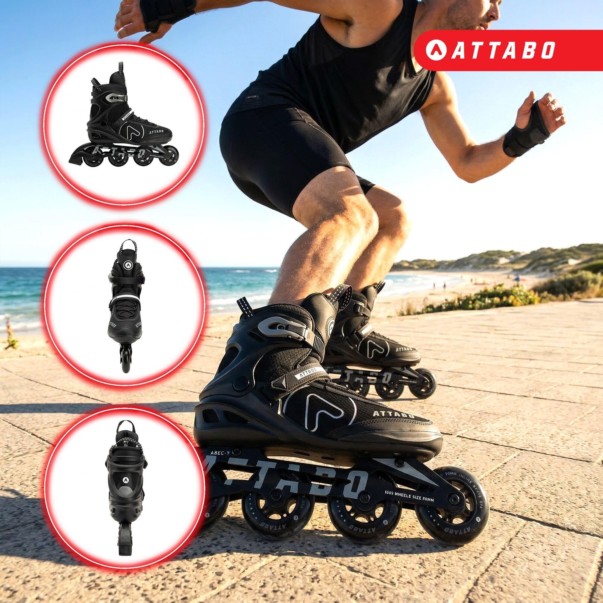 Patins masculinos ATTABO Bricker fitness 4/7