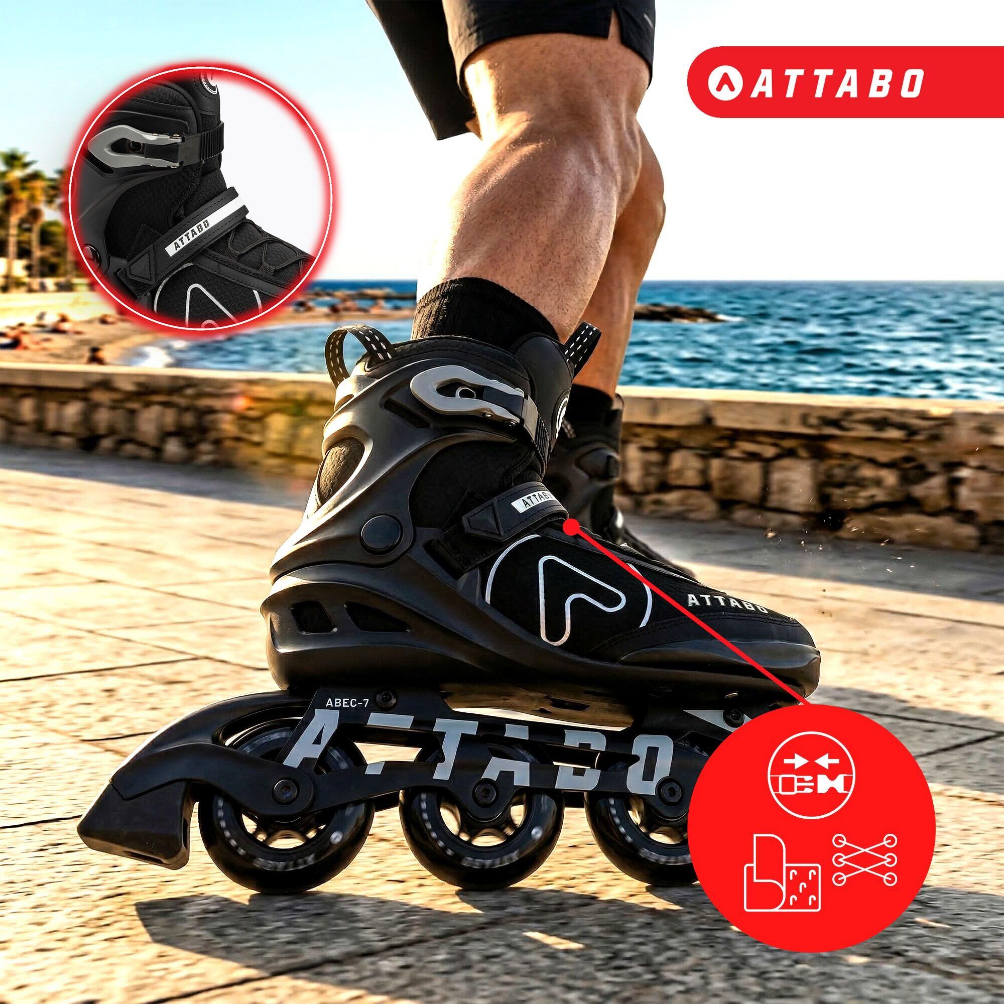 Patins masculinos ATTABO Bricker fitness 6/7
