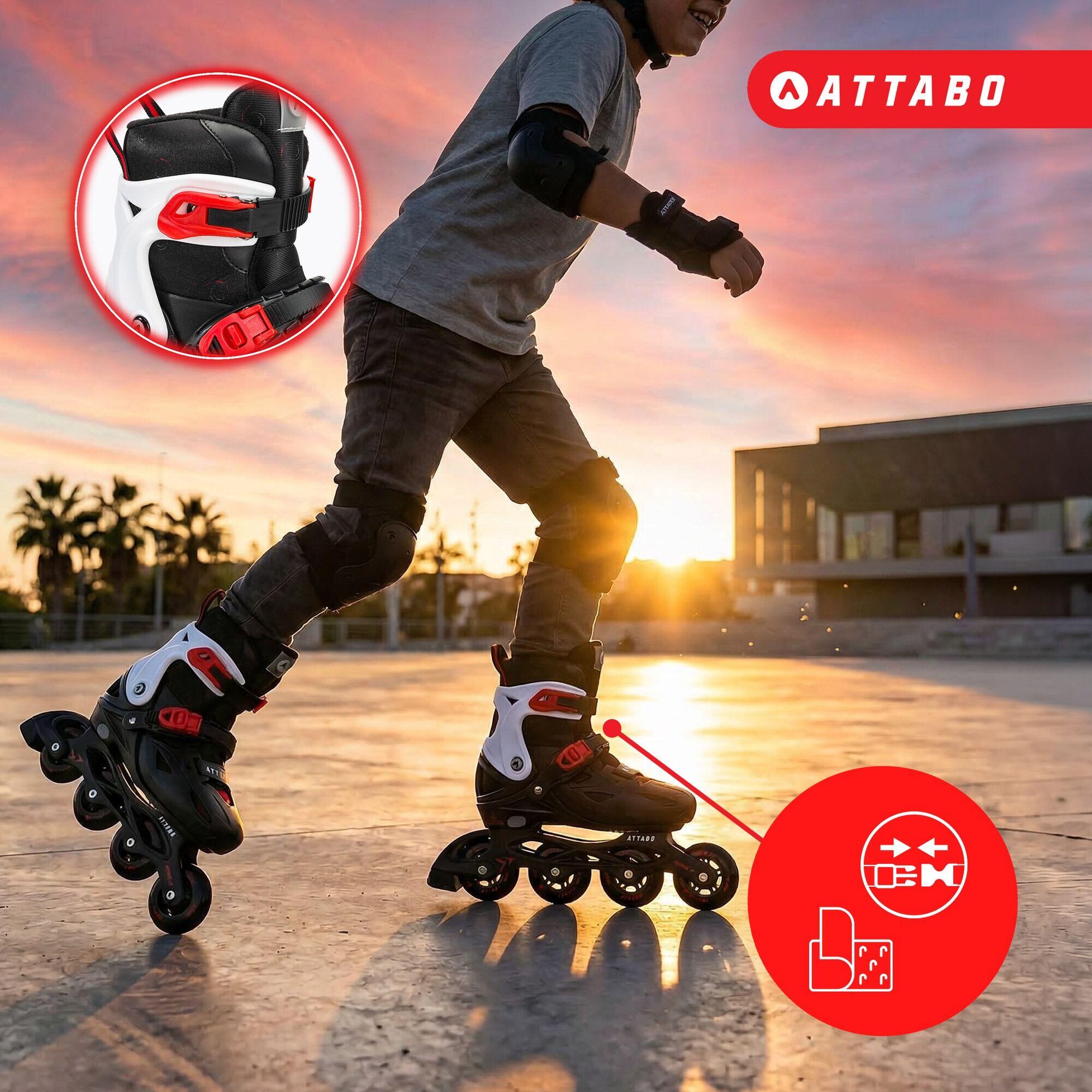 Patins infantis ATTABO APX 6/7