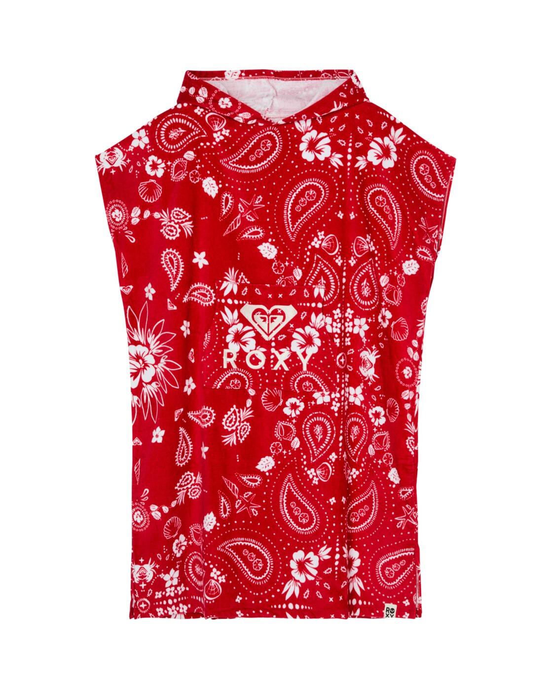 Roxy Poncho Handtuch STAY MAGICAL PRINTED Rot Frauen