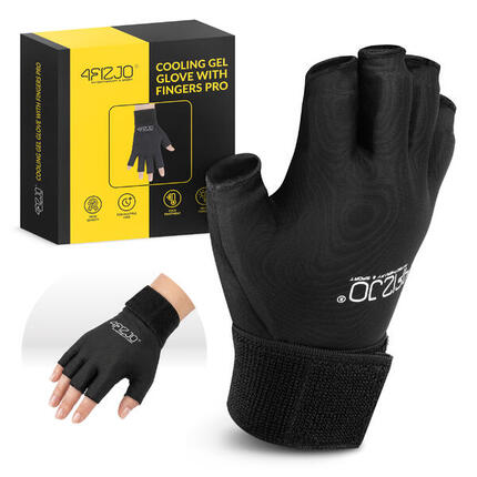 Coldpack Kühlhandschuh mit Fingern Eishandschuh Kaltkompresse Gel 4FIZJO