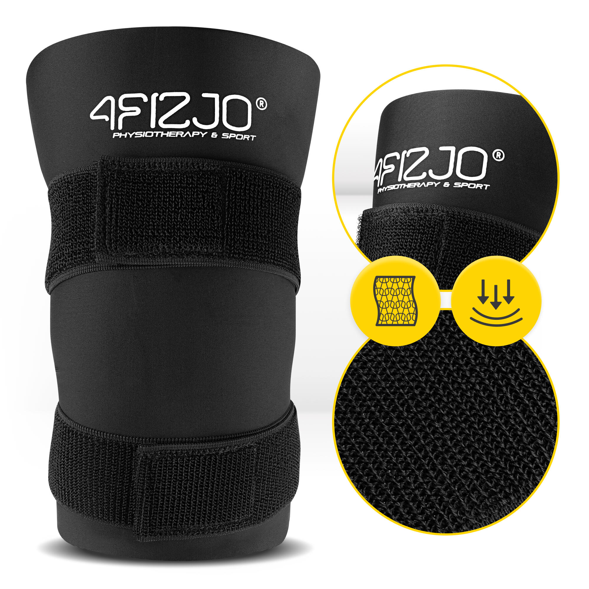 Elastický ColdPack PRO - koleno 4FIZJO 6/7