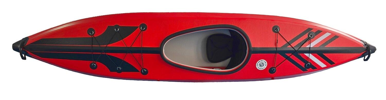 Kajak jednoosobowy pompowany z kokpitem Scorpio DS 385 Touring full dropstich 3/7