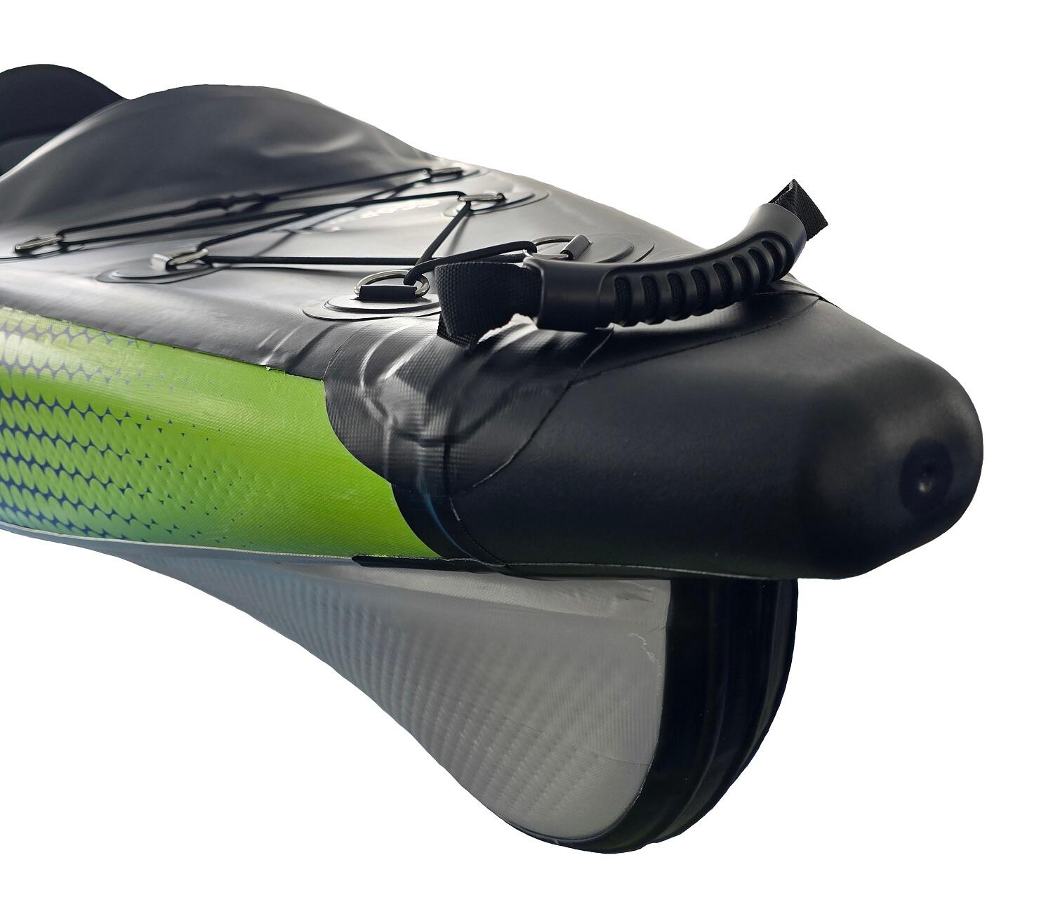 Kajak pompowany dwuosobowy do pływania Scorpio kayak DS 473 New dropstich 5/7