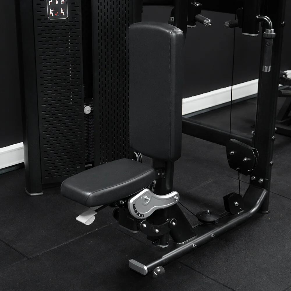 Selectieve horizontale beenpersmachine 120 kg Fitness Tech 7/8