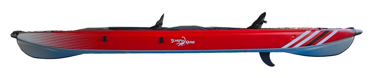 Kajak dwuosobowy pompowany z kokpitem Scorpio DS 473 Touring full dropstich 4/7