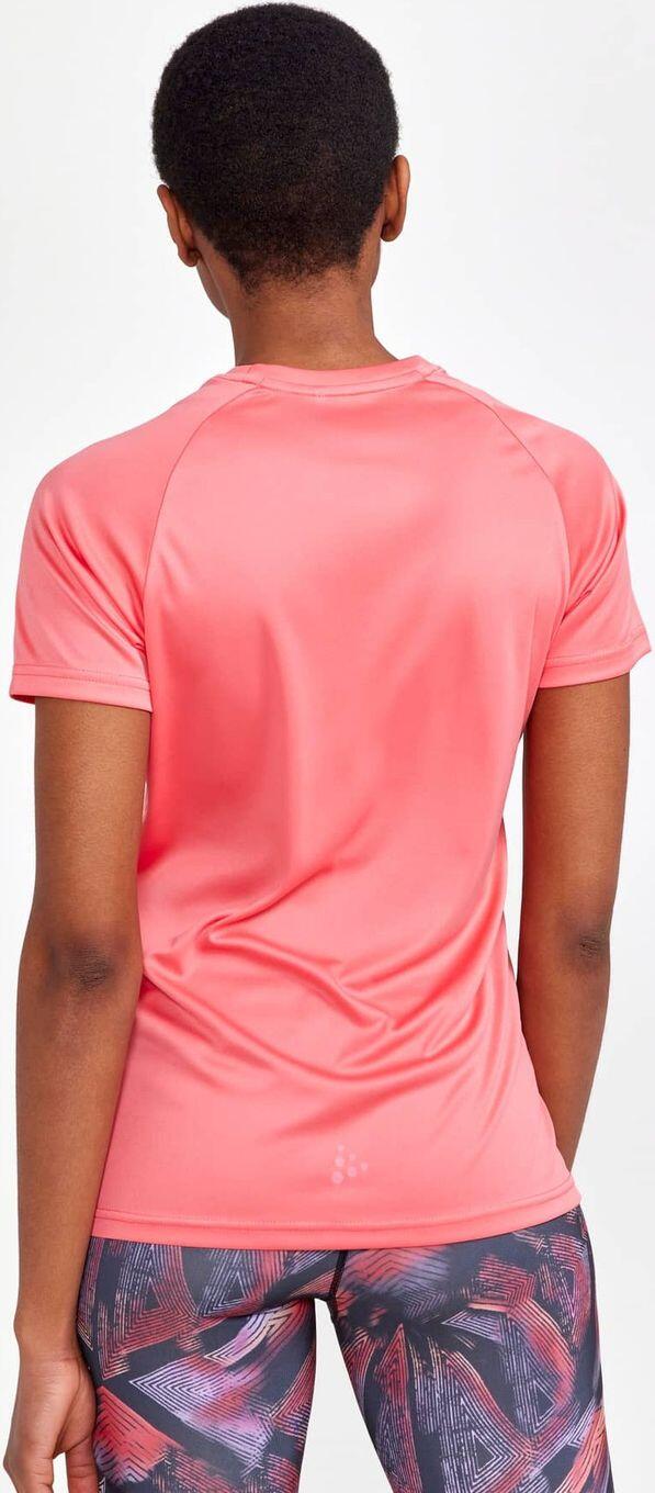 T-Shirt Running Craft Core Essence Logo Rose Femme 3/5